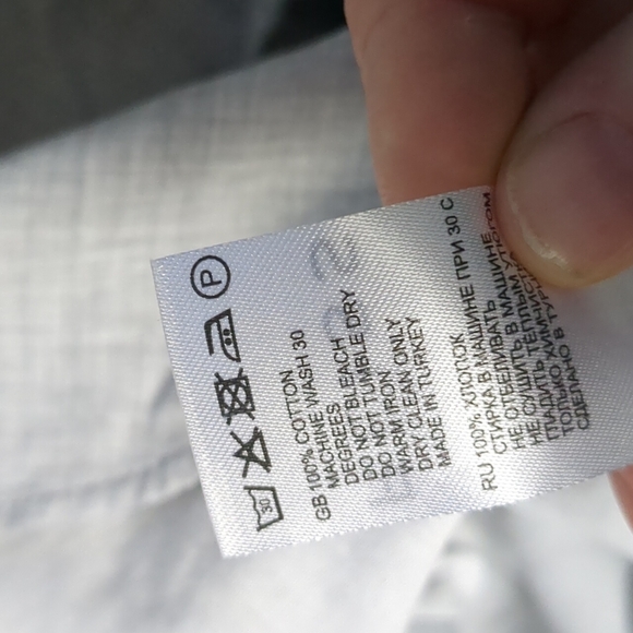 REISS grey Mimi casual button down long sleeve shirt size 14 - Picture 7 of 10